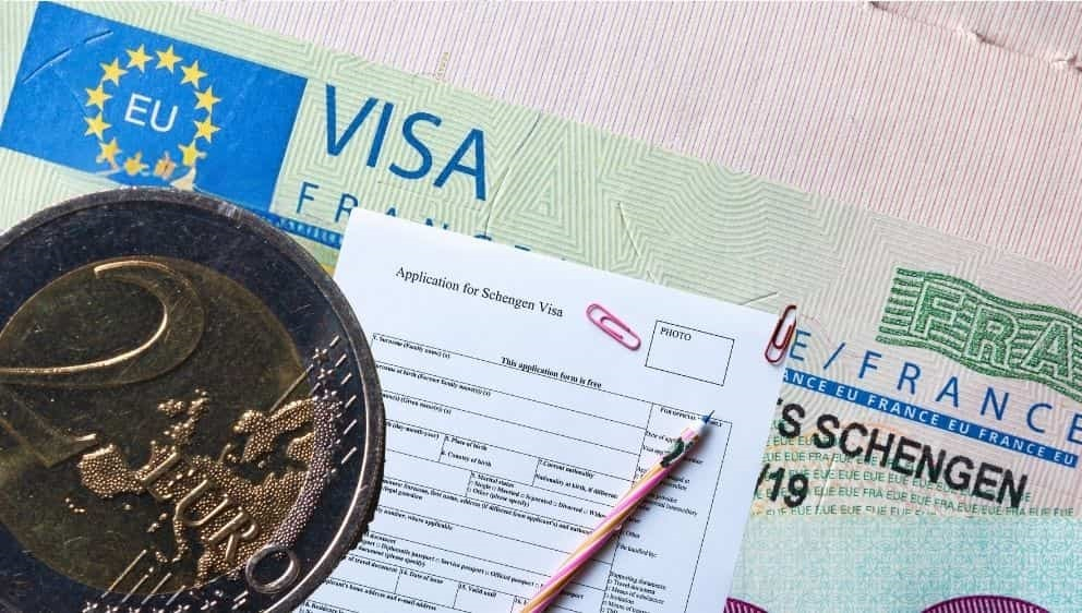 مستندات تأشيرة شنغن